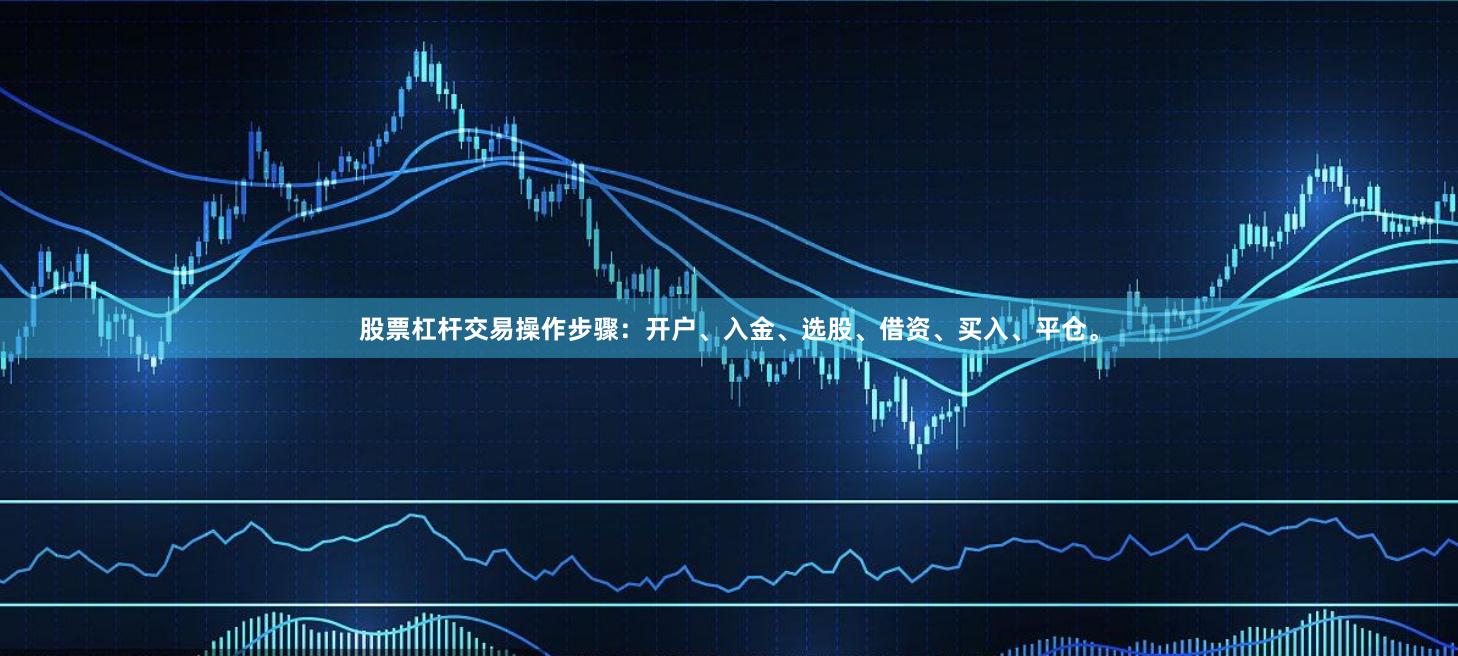 股票杠杆交易操作步骤：开户、入金、选股、借资、买入、平仓。