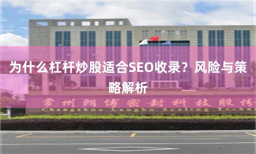 为什么杠杆炒股适合SEO收录？风险与策略解析